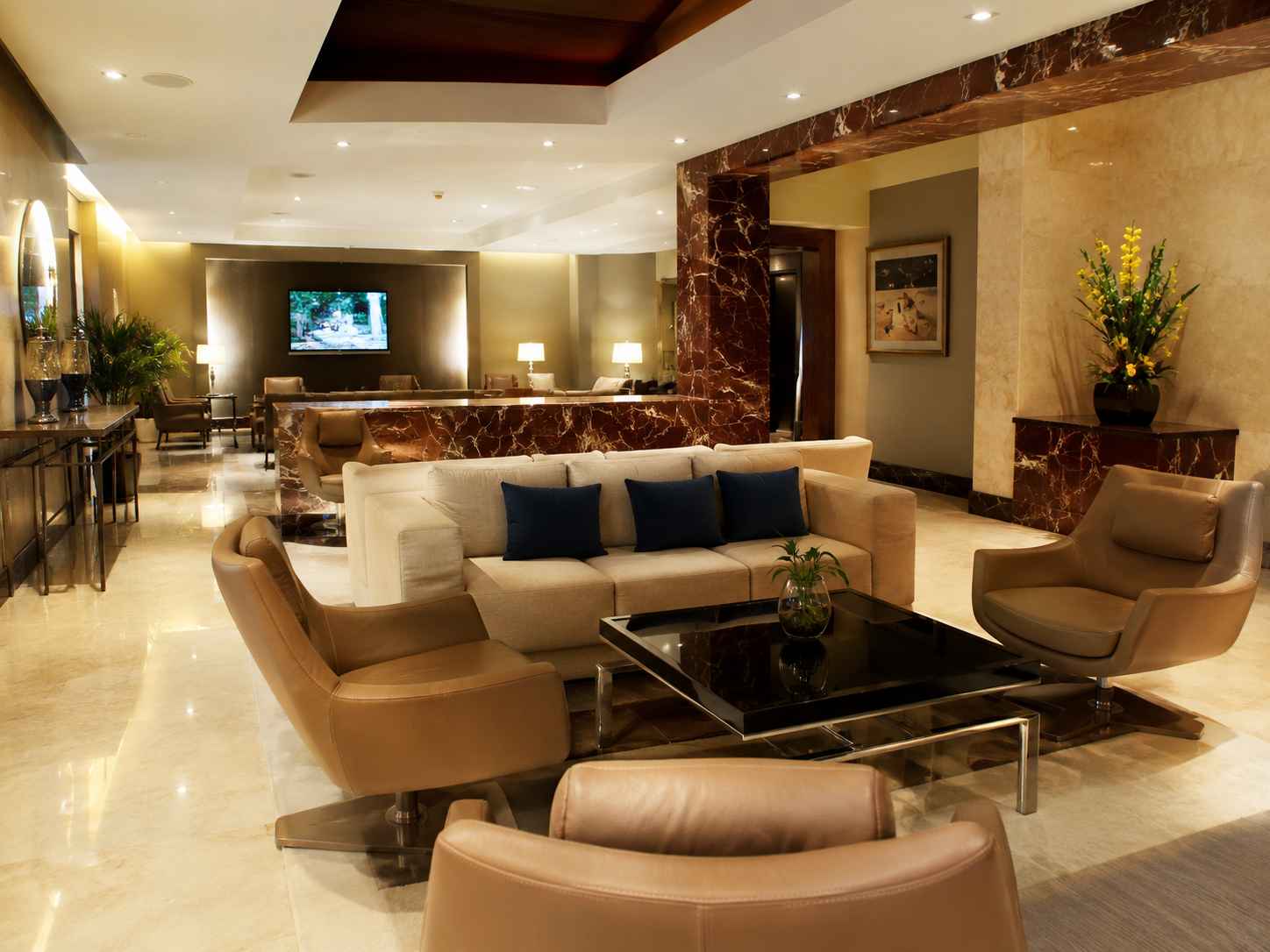 Detalles arquitectónicos de Waldorf Hotel Caracas